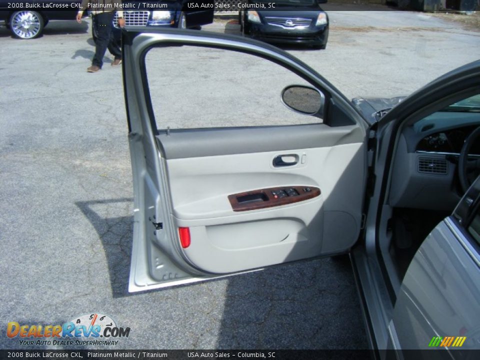 2008 Buick LaCrosse CXL Platinum Metallic / Titanium Photo #5