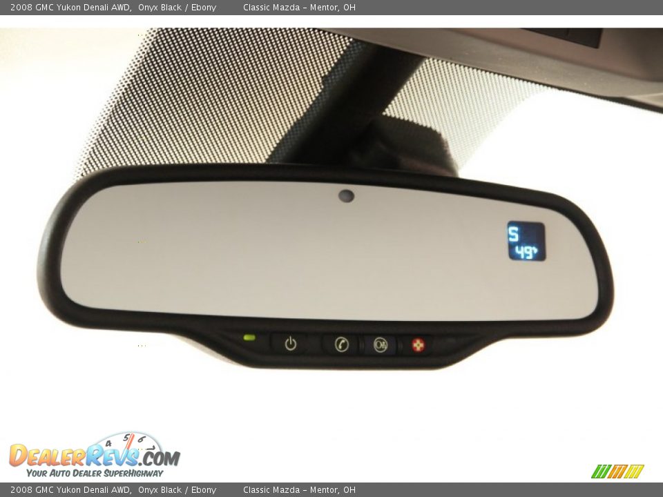 2008 GMC Yukon Denali AWD Onyx Black / Ebony Photo #8