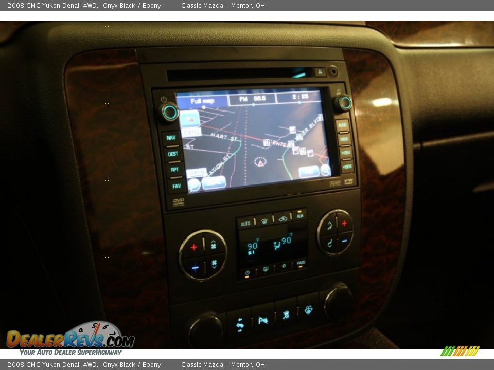 2008 GMC Yukon Denali AWD Onyx Black / Ebony Photo #9