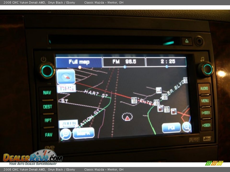 2008 GMC Yukon Denali AWD Onyx Black / Ebony Photo #10