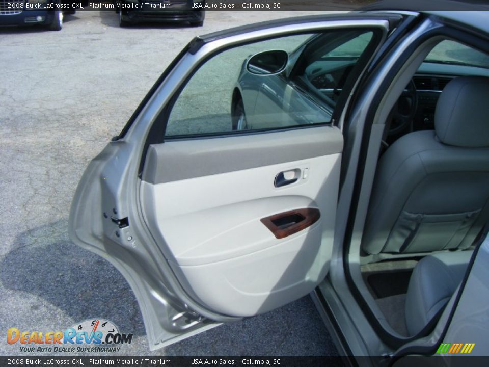 2008 Buick LaCrosse CXL Platinum Metallic / Titanium Photo #9