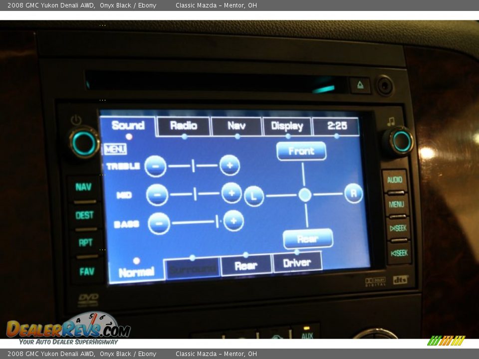 2008 GMC Yukon Denali AWD Onyx Black / Ebony Photo #11