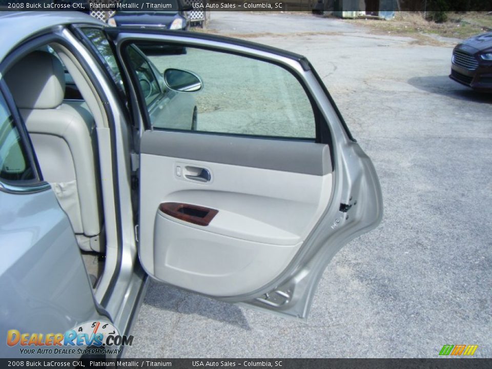 2008 Buick LaCrosse CXL Platinum Metallic / Titanium Photo #11