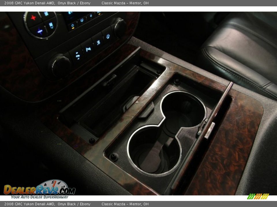 2008 GMC Yukon Denali AWD Onyx Black / Ebony Photo #13