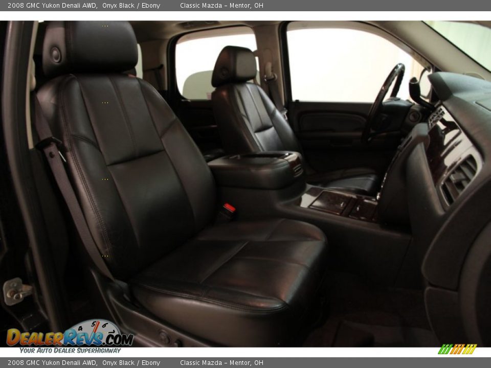 2008 GMC Yukon Denali AWD Onyx Black / Ebony Photo #14