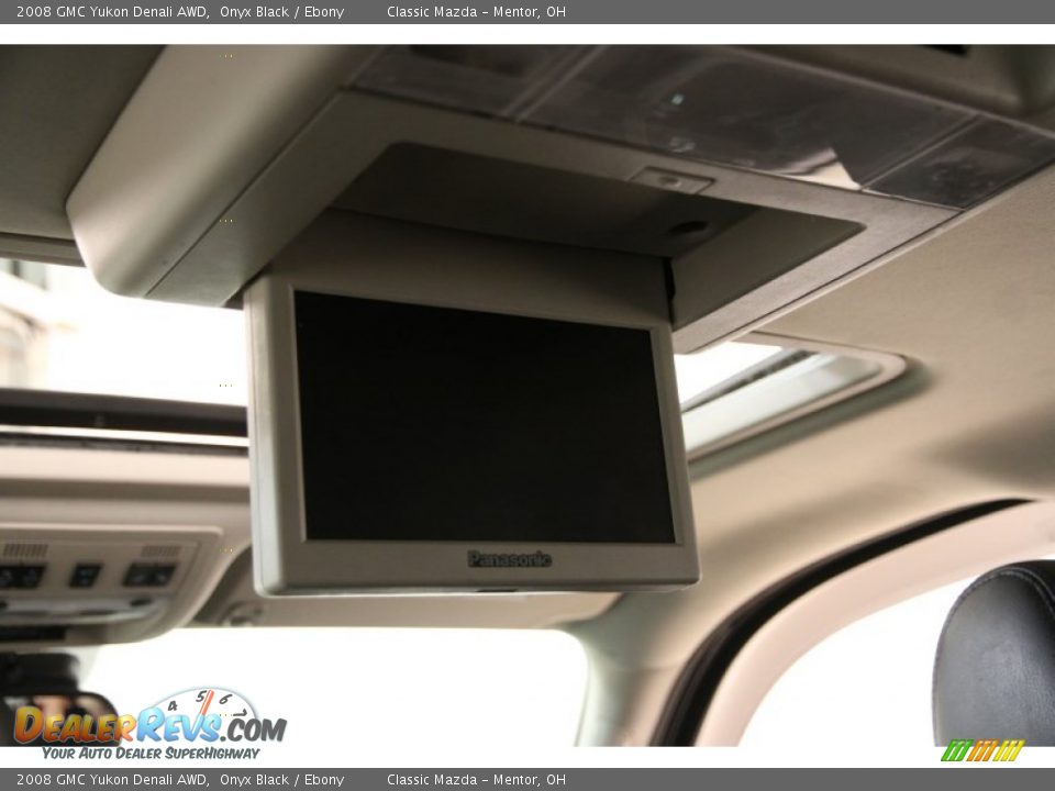 2008 GMC Yukon Denali AWD Onyx Black / Ebony Photo #16