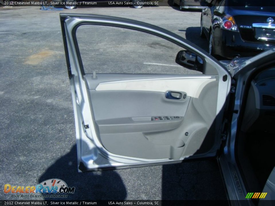 2012 Chevrolet Malibu LT Silver Ice Metallic / Titanium Photo #5