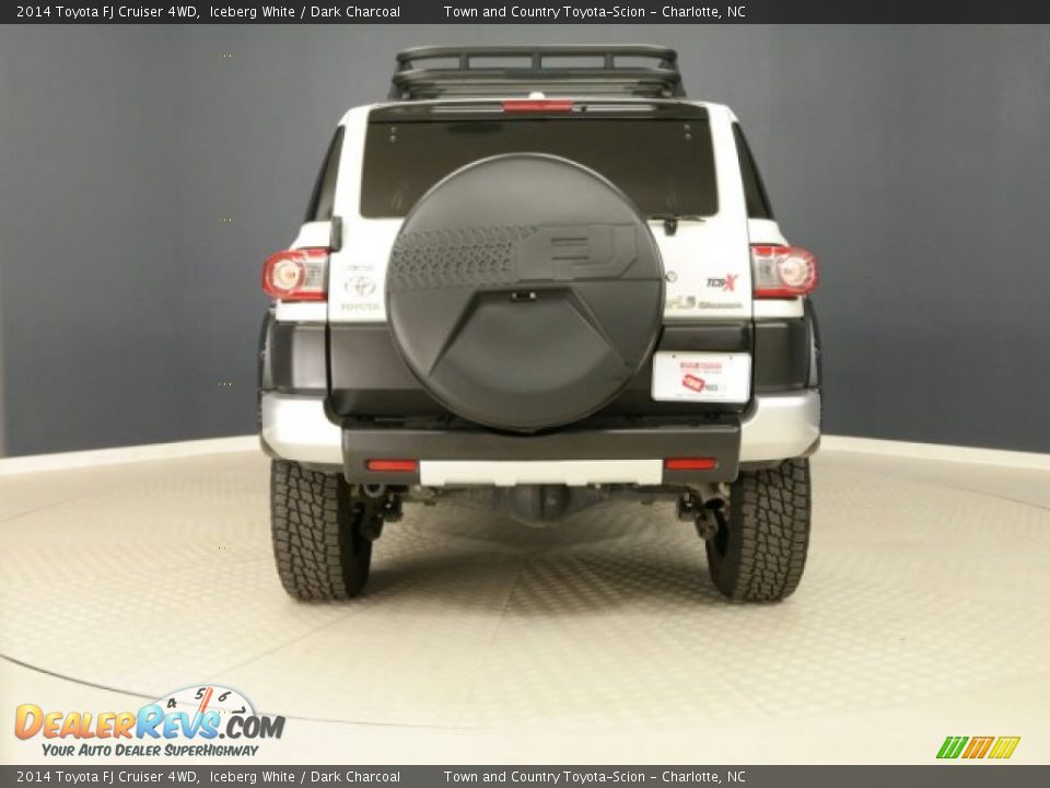 2014 Toyota FJ Cruiser 4WD Iceberg White / Dark Charcoal Photo #14