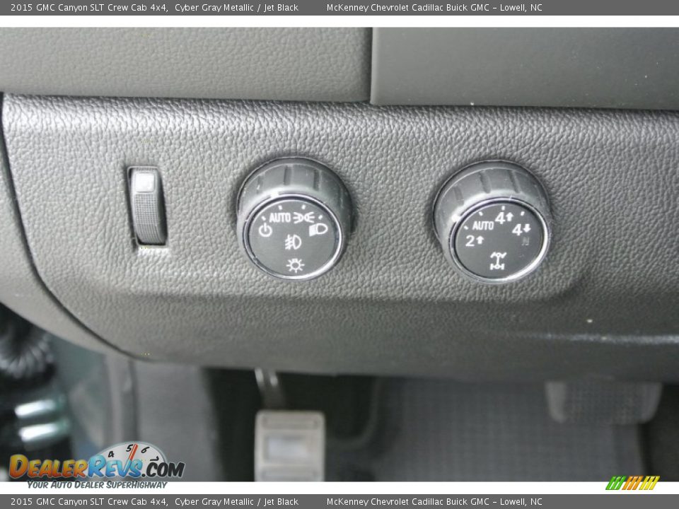 2015 GMC Canyon SLT Crew Cab 4x4 Cyber Gray Metallic / Jet Black Photo #10