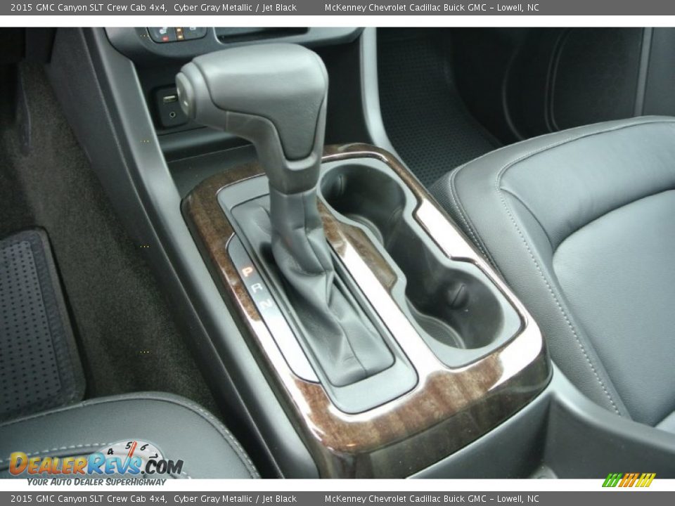 2015 GMC Canyon SLT Crew Cab 4x4 Cyber Gray Metallic / Jet Black Photo #11