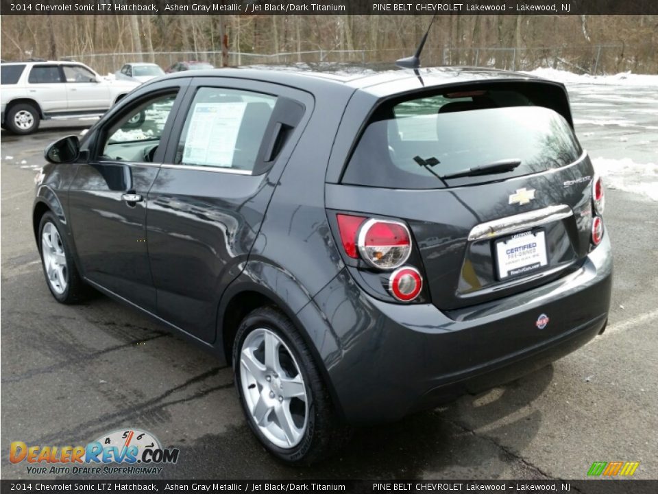 2014 Chevrolet Sonic LTZ Hatchback Ashen Gray Metallic / Jet Black/Dark Titanium Photo #11