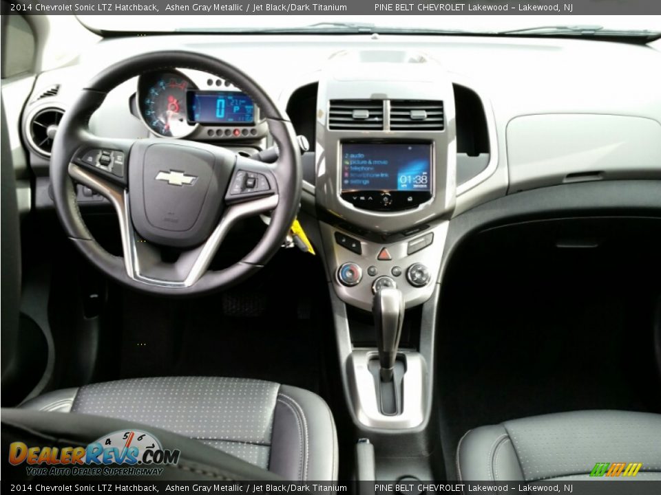 2014 Chevrolet Sonic LTZ Hatchback Ashen Gray Metallic / Jet Black/Dark Titanium Photo #14