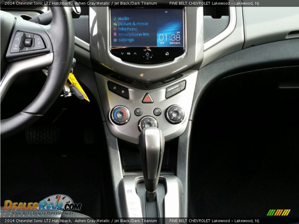 2014 Chevrolet Sonic LTZ Hatchback Ashen Gray Metallic / Jet Black/Dark Titanium Photo #16