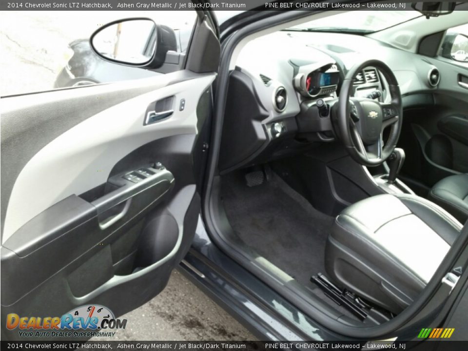 2014 Chevrolet Sonic LTZ Hatchback Ashen Gray Metallic / Jet Black/Dark Titanium Photo #17