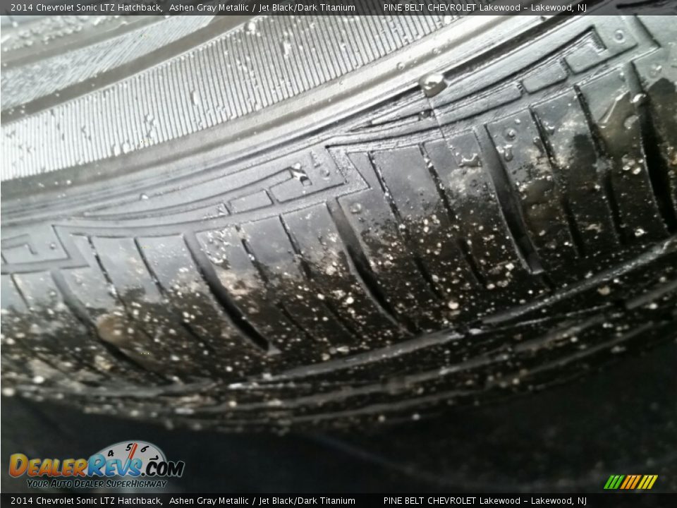 2014 Chevrolet Sonic LTZ Hatchback Ashen Gray Metallic / Jet Black/Dark Titanium Photo #21