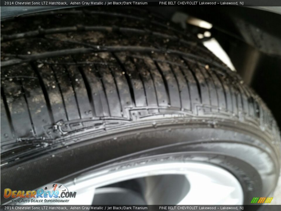 2014 Chevrolet Sonic LTZ Hatchback Ashen Gray Metallic / Jet Black/Dark Titanium Photo #22