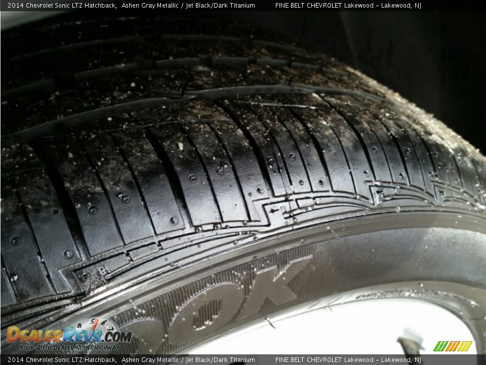 2014 Chevrolet Sonic LTZ Hatchback Ashen Gray Metallic / Jet Black/Dark Titanium Photo #23