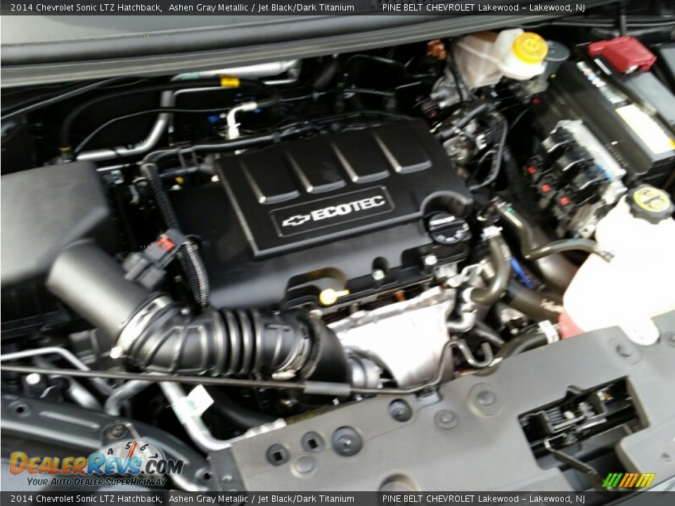 2014 Chevrolet Sonic LTZ Hatchback Ashen Gray Metallic / Jet Black/Dark Titanium Photo #25