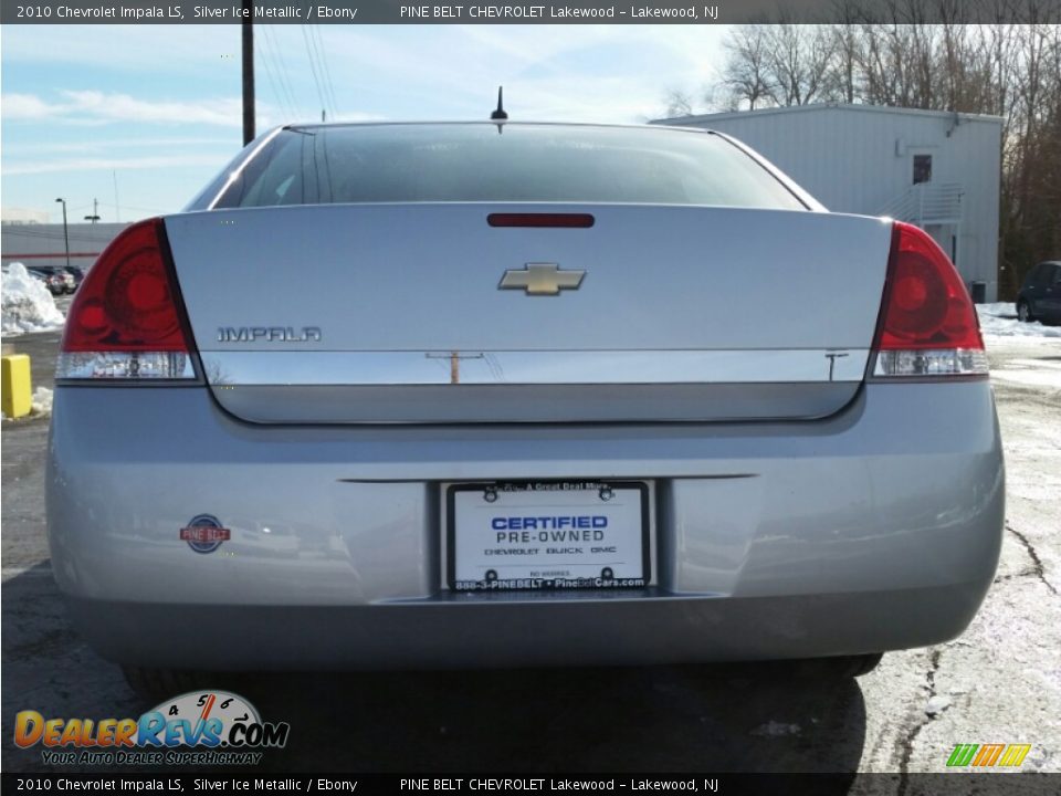 2010 Chevrolet Impala LS Silver Ice Metallic / Ebony Photo #8