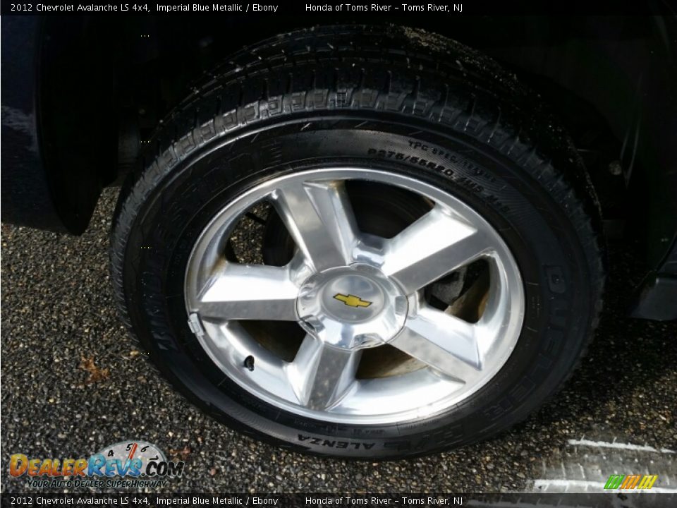 2012 Chevrolet Avalanche LS 4x4 Imperial Blue Metallic / Ebony Photo #22