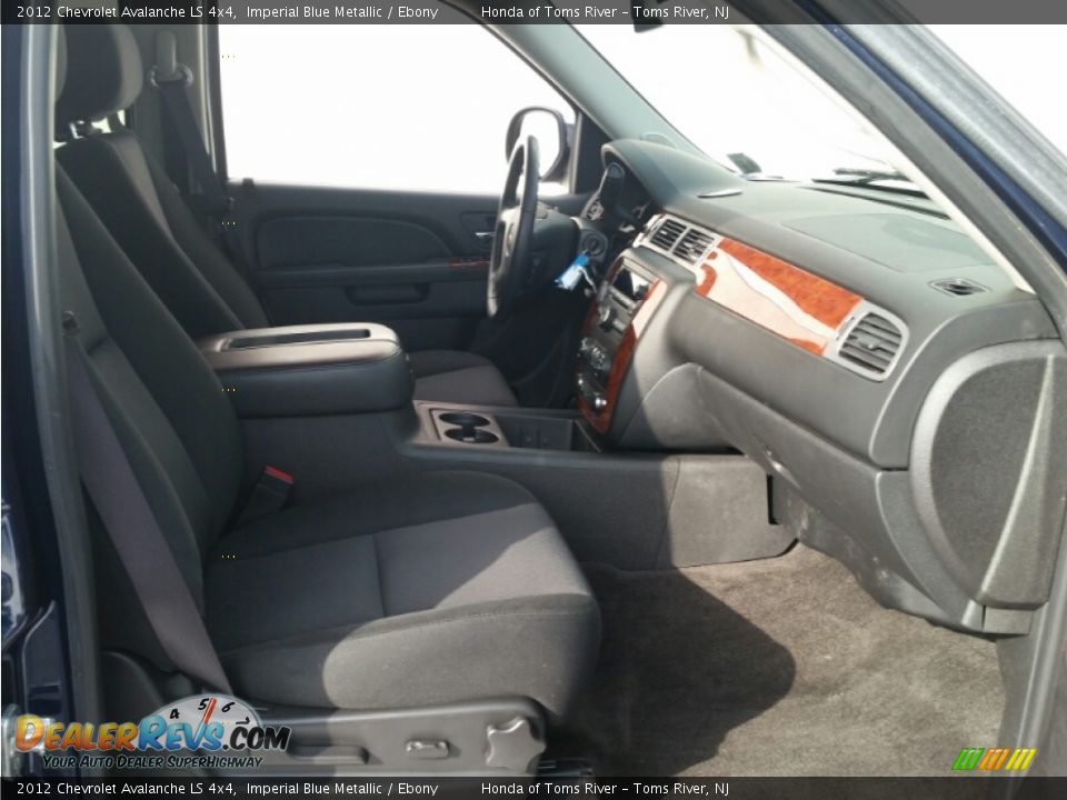 2012 Chevrolet Avalanche LS 4x4 Imperial Blue Metallic / Ebony Photo #28