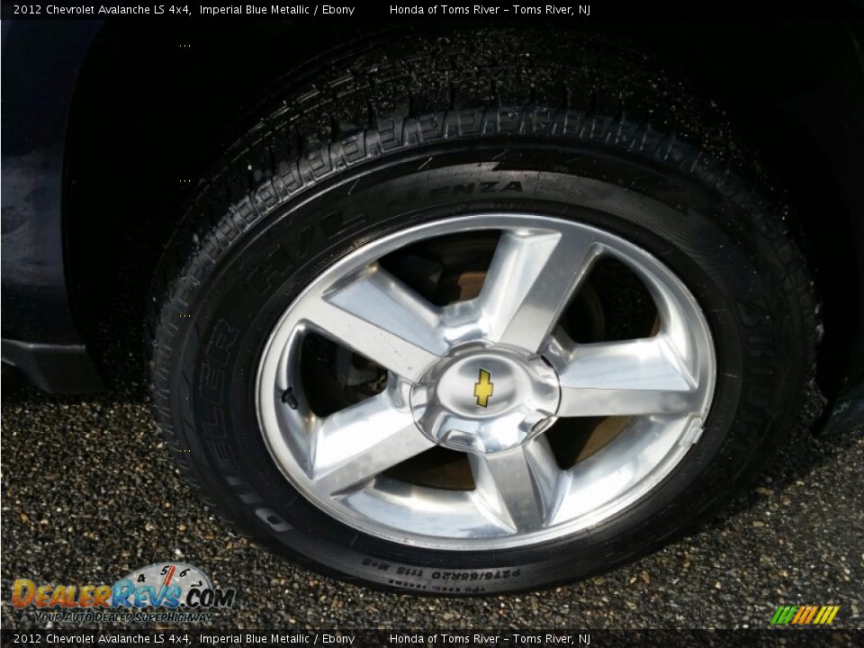 2012 Chevrolet Avalanche LS 4x4 Imperial Blue Metallic / Ebony Photo #29