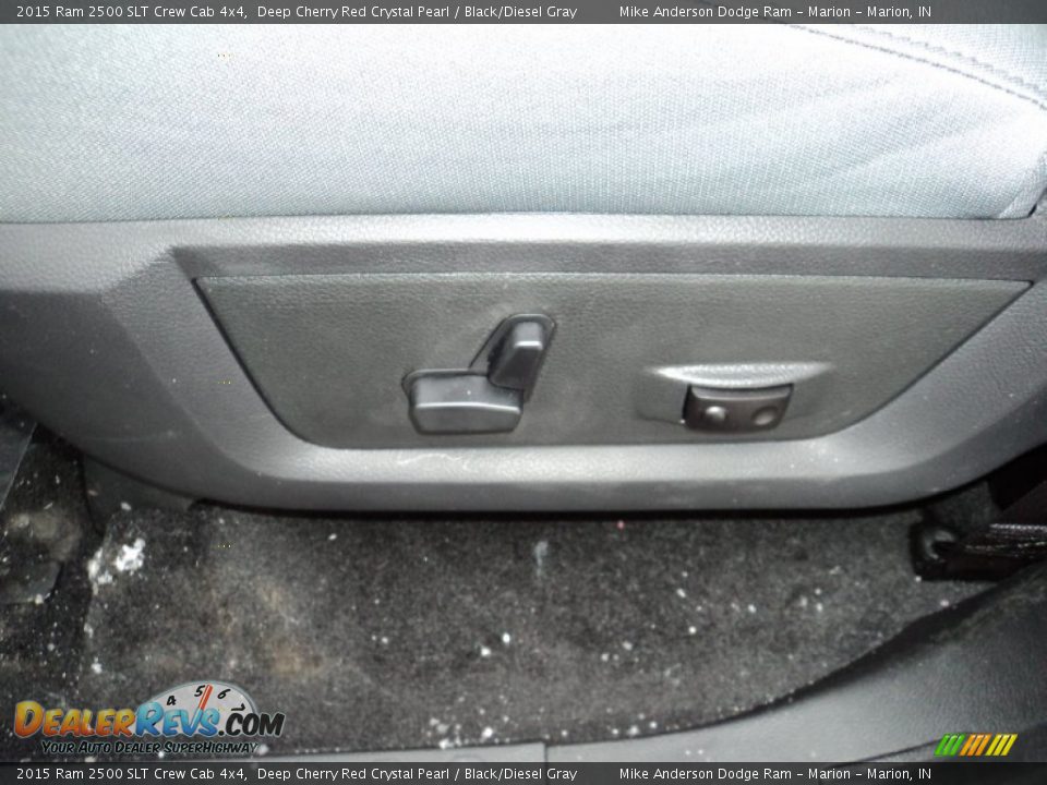 2015 Ram 2500 SLT Crew Cab 4x4 Deep Cherry Red Crystal Pearl / Black/Diesel Gray Photo #13