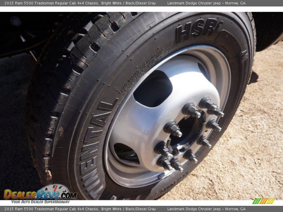 2015 Ram 5500 Tradesman Regular Cab 4x4 Chassis Bright White / Black/Diesel Gray Photo #5