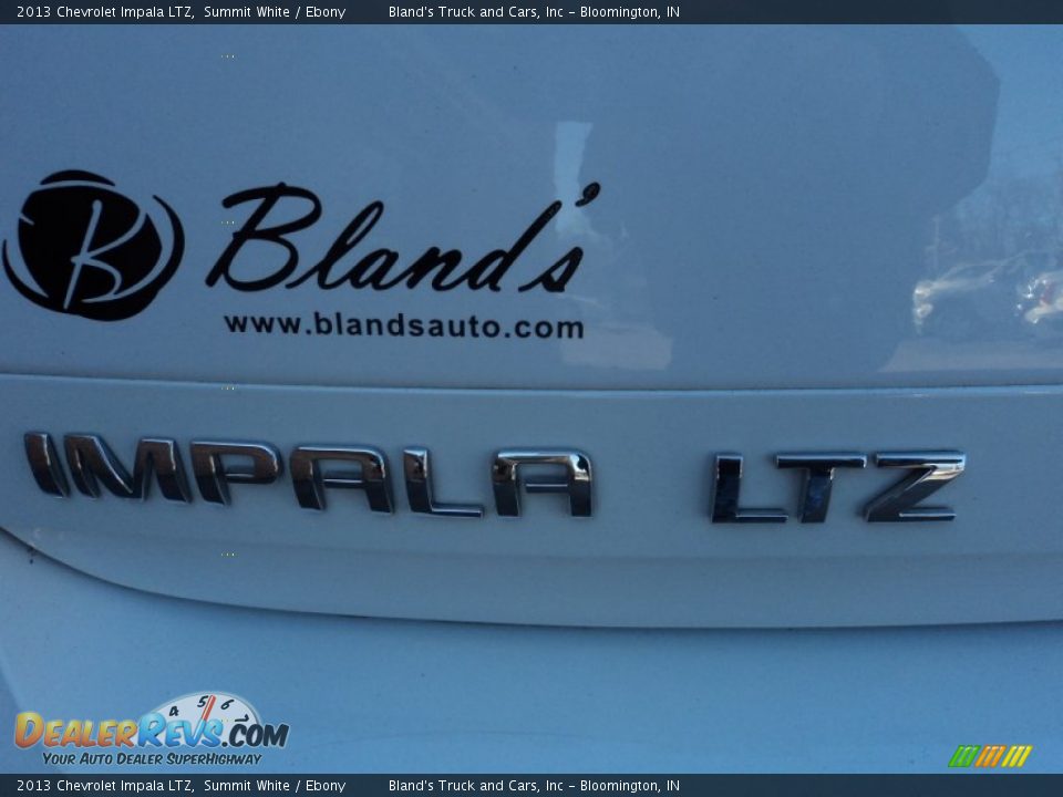 2013 Chevrolet Impala LTZ Summit White / Ebony Photo #27
