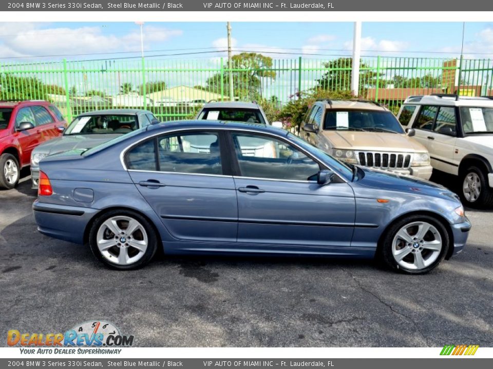 Steel Blue Metallic 2004 BMW 3 Series 330i Sedan Photo #7