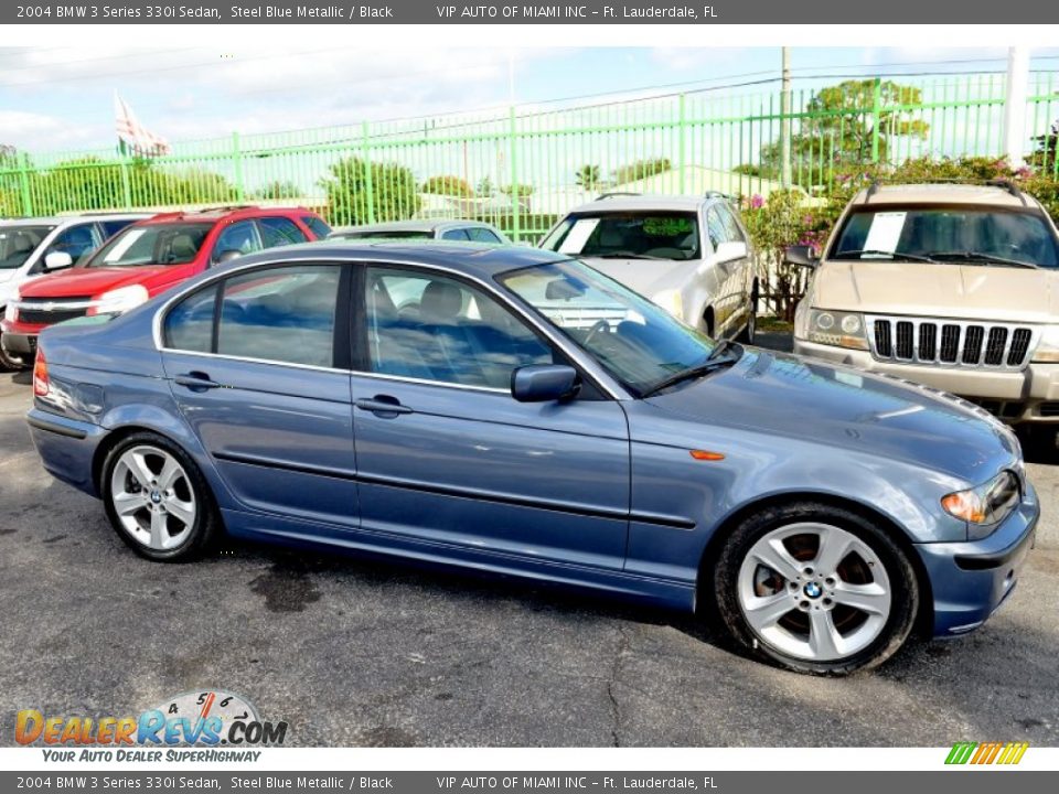 Steel Blue Metallic 2004 BMW 3 Series 330i Sedan Photo #31