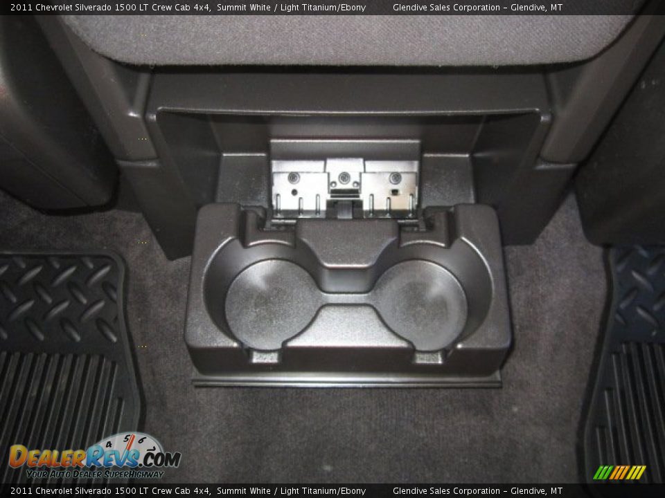 2011 Chevrolet Silverado 1500 LT Crew Cab 4x4 Summit White / Light Titanium/Ebony Photo #15