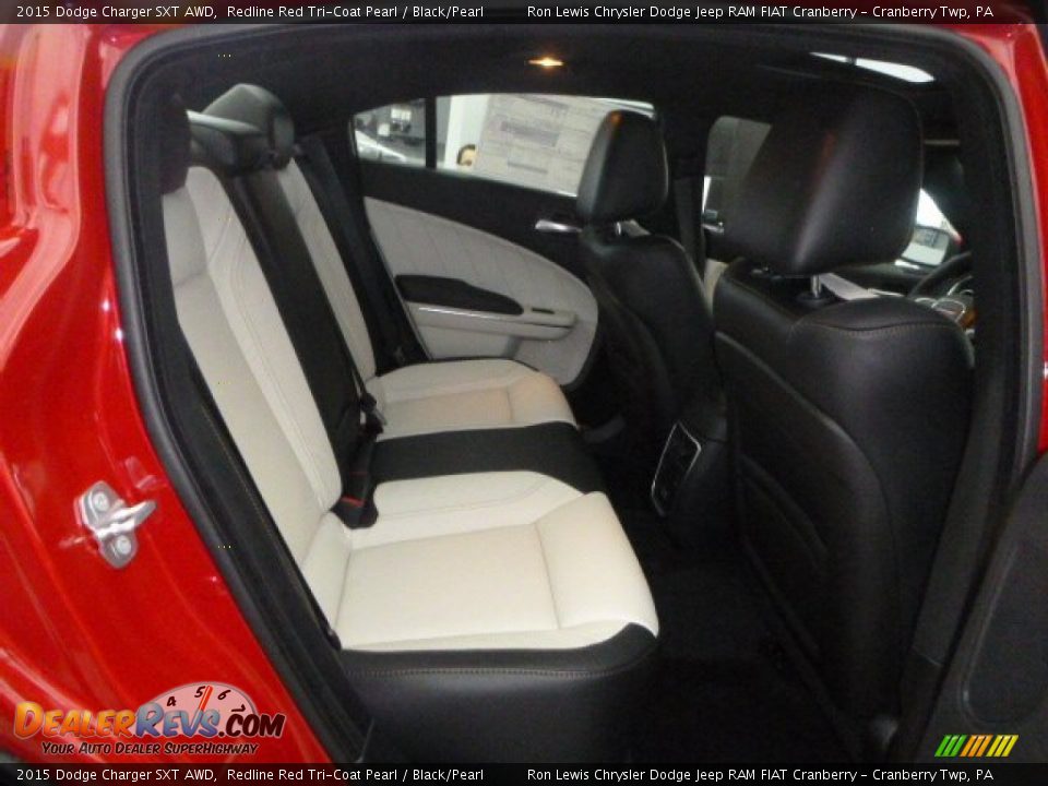 2015 Dodge Charger SXT AWD Redline Red Tri-Coat Pearl / Black/Pearl Photo #12