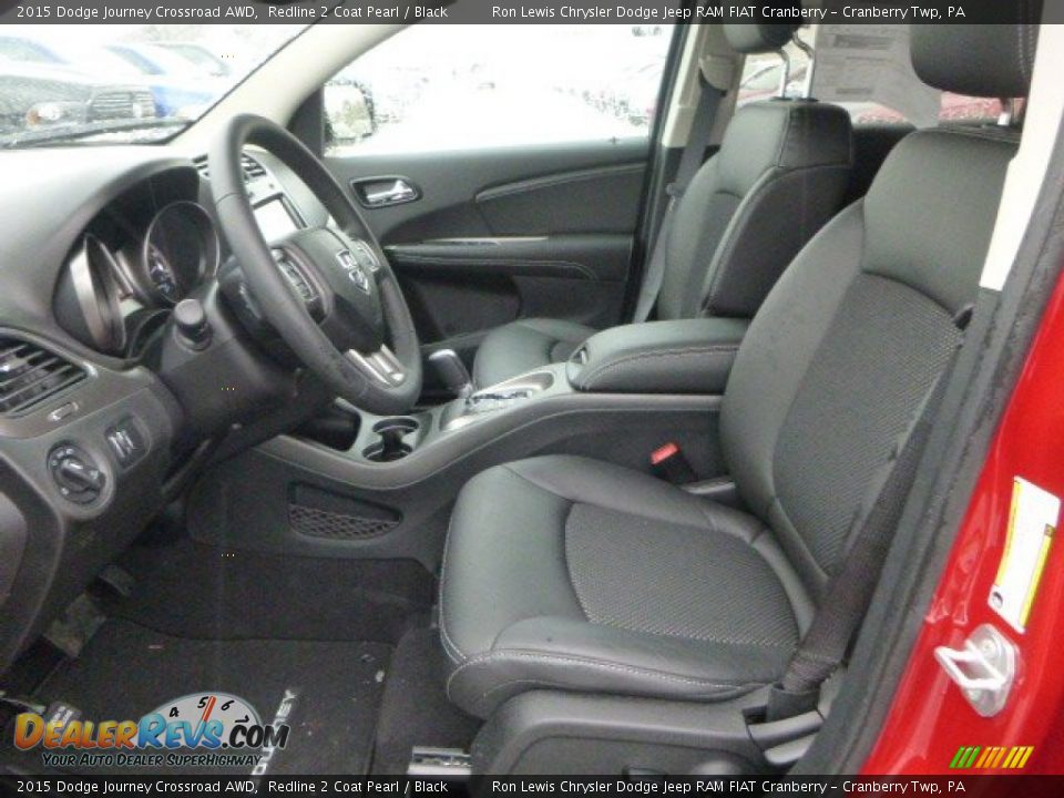 Front Seat of 2015 Dodge Journey Crossroad AWD Photo #17