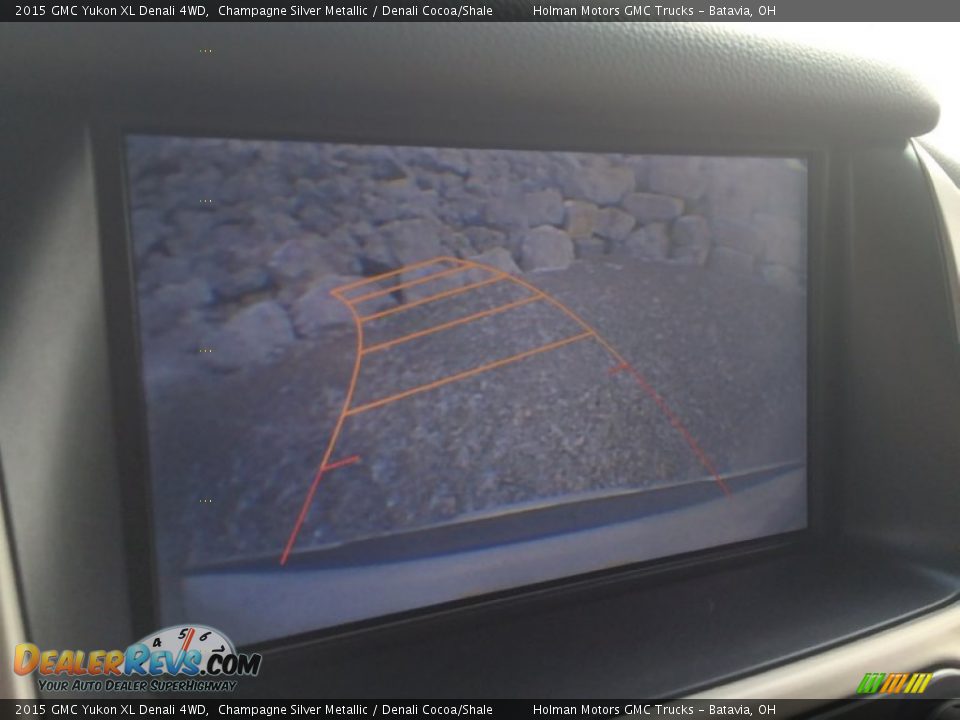 2015 GMC Yukon XL Denali 4WD Champagne Silver Metallic / Denali Cocoa/Shale Photo #12