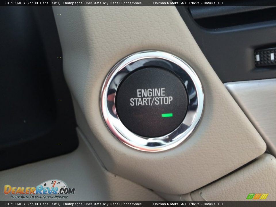 2015 GMC Yukon XL Denali 4WD Champagne Silver Metallic / Denali Cocoa/Shale Photo #15