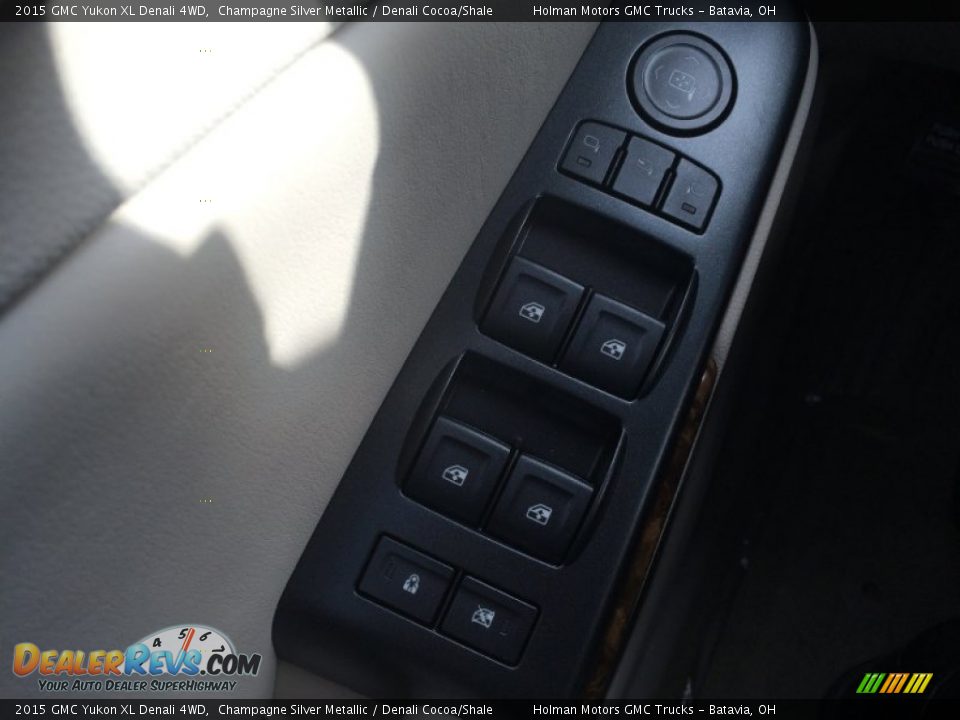 2015 GMC Yukon XL Denali 4WD Champagne Silver Metallic / Denali Cocoa/Shale Photo #20