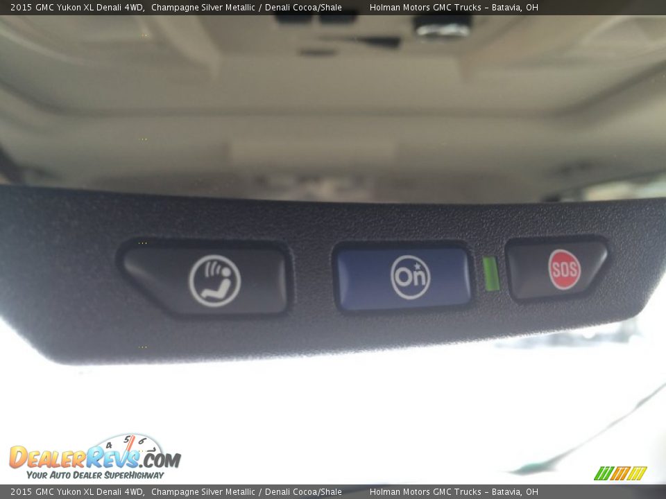 2015 GMC Yukon XL Denali 4WD Champagne Silver Metallic / Denali Cocoa/Shale Photo #21