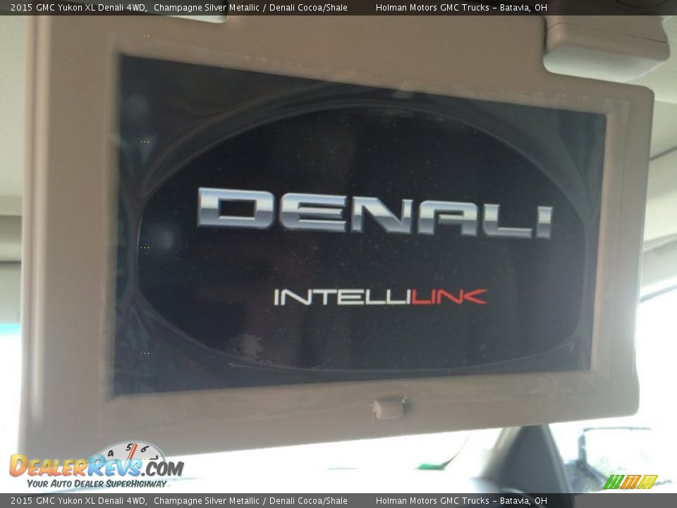 2015 GMC Yukon XL Denali 4WD Champagne Silver Metallic / Denali Cocoa/Shale Photo #27