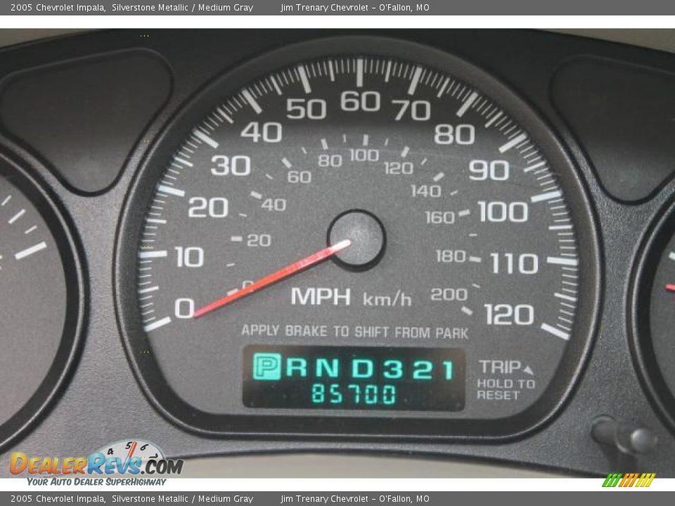 2005 Chevrolet Impala Silverstone Metallic / Medium Gray Photo #14