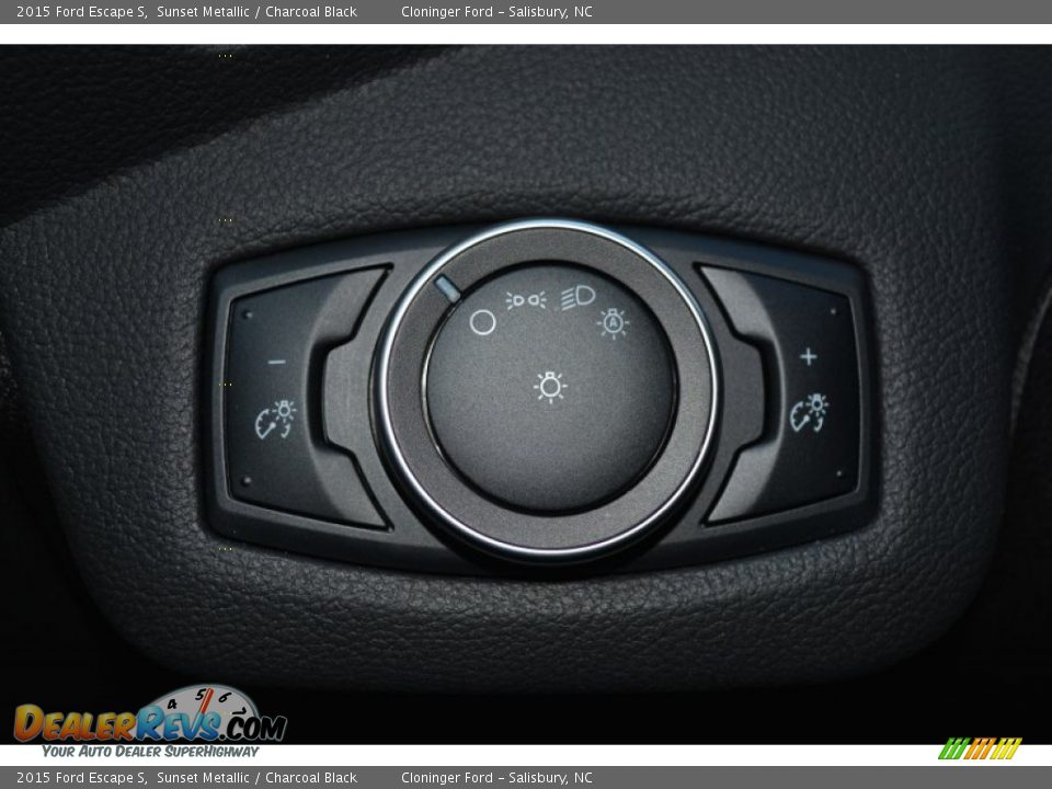 2015 Ford Escape S Sunset Metallic / Charcoal Black Photo #18