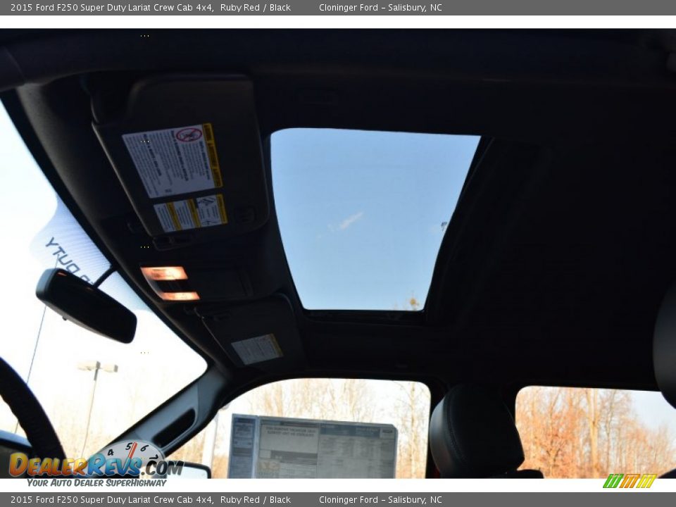 2015 Ford F250 Super Duty Lariat Crew Cab 4x4 Ruby Red / Black Photo #14