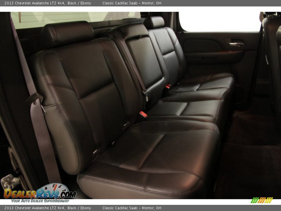 2013 Chevrolet Avalanche LTZ 4x4 Black / Ebony Photo #24