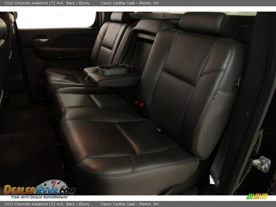 2013 Chevrolet Avalanche LTZ 4x4 Black / Ebony Photo #26