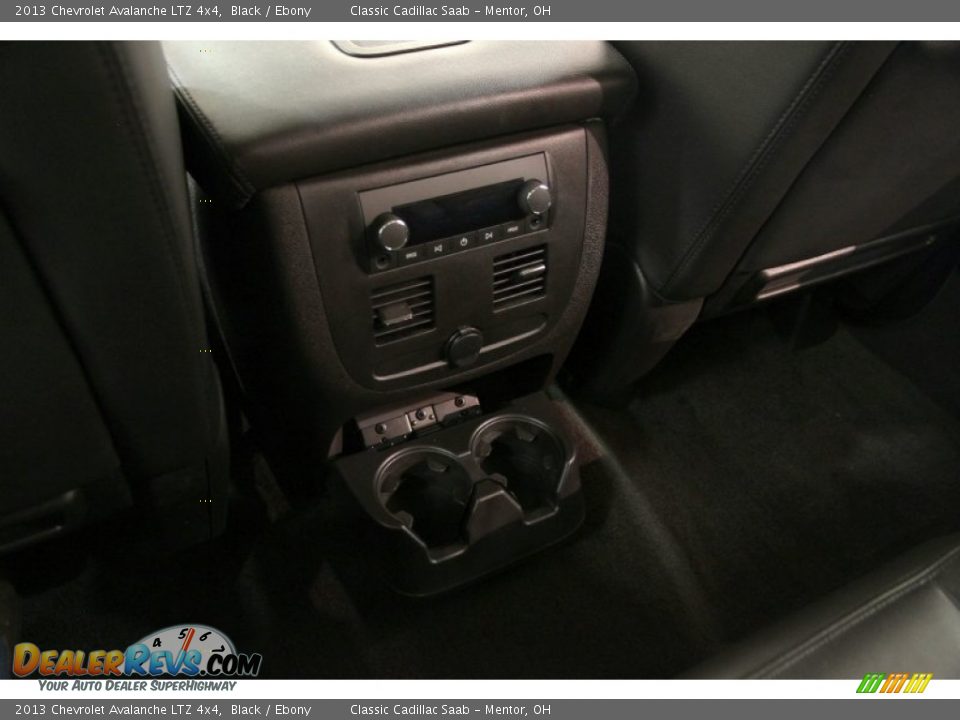 2013 Chevrolet Avalanche LTZ 4x4 Black / Ebony Photo #27