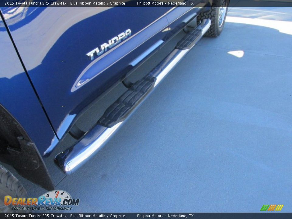 2015 Toyota Tundra SR5 CrewMax Blue Ribbon Metallic / Graphite Photo #12