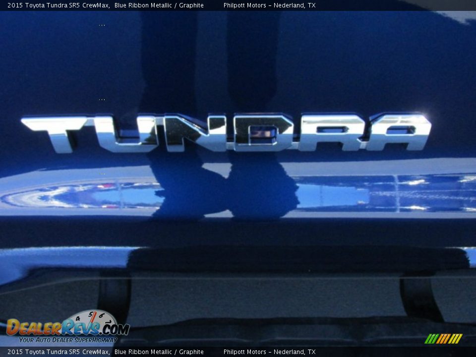 2015 Toyota Tundra SR5 CrewMax Blue Ribbon Metallic / Graphite Photo #15