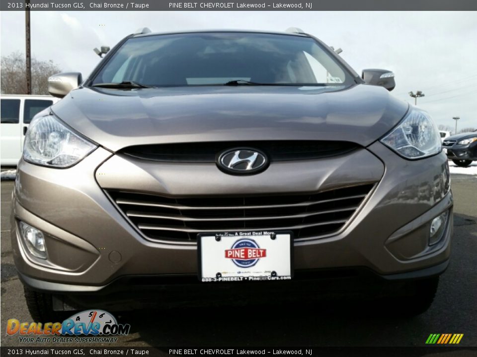 2013 Hyundai Tucson GLS Chai Bronze / Taupe Photo #2