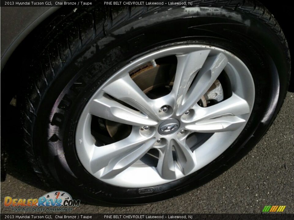 2013 Hyundai Tucson GLS Chai Bronze / Taupe Photo #4