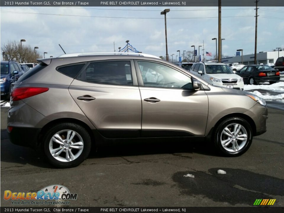 2013 Hyundai Tucson GLS Chai Bronze / Taupe Photo #5